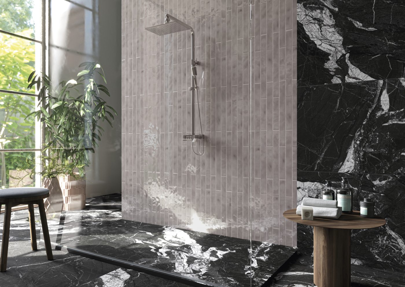 На стену Lula Anthracite Brillo 5x50 - фото 9