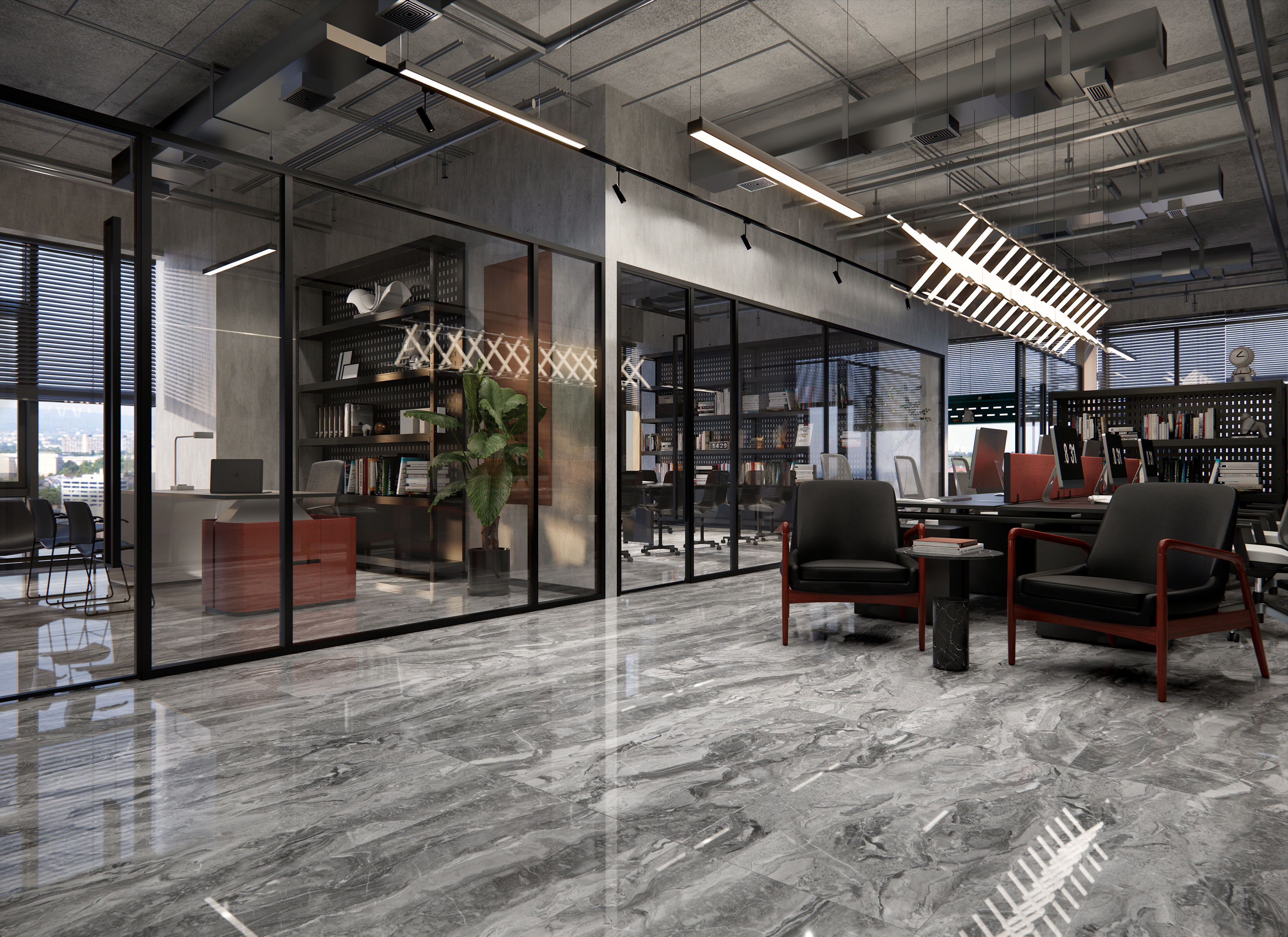 7930138705443 На пол Мора/Moore Серый Полированный 60x120 - фото 9