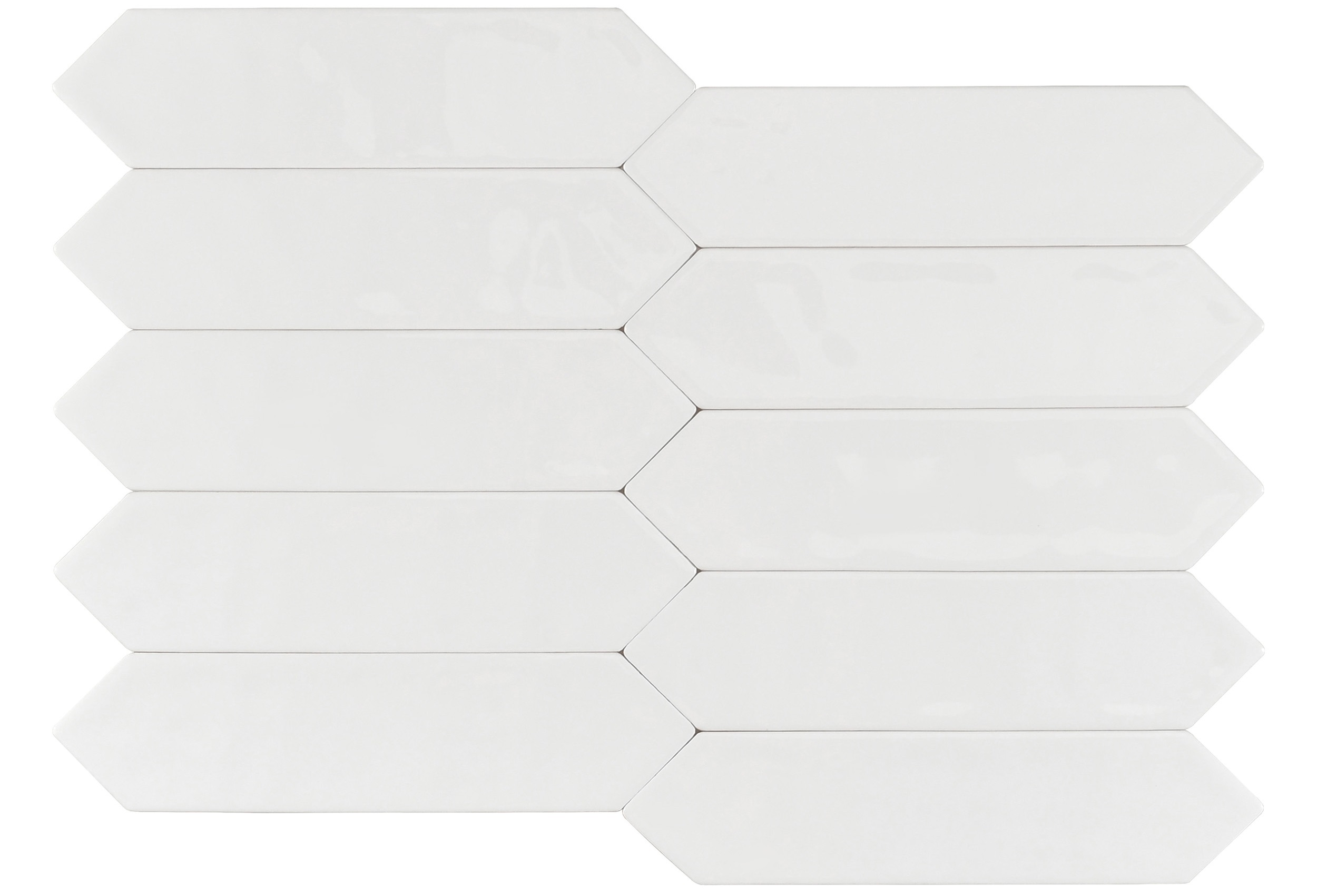 На стену Picket Bianco 7.5x30 - фото 2