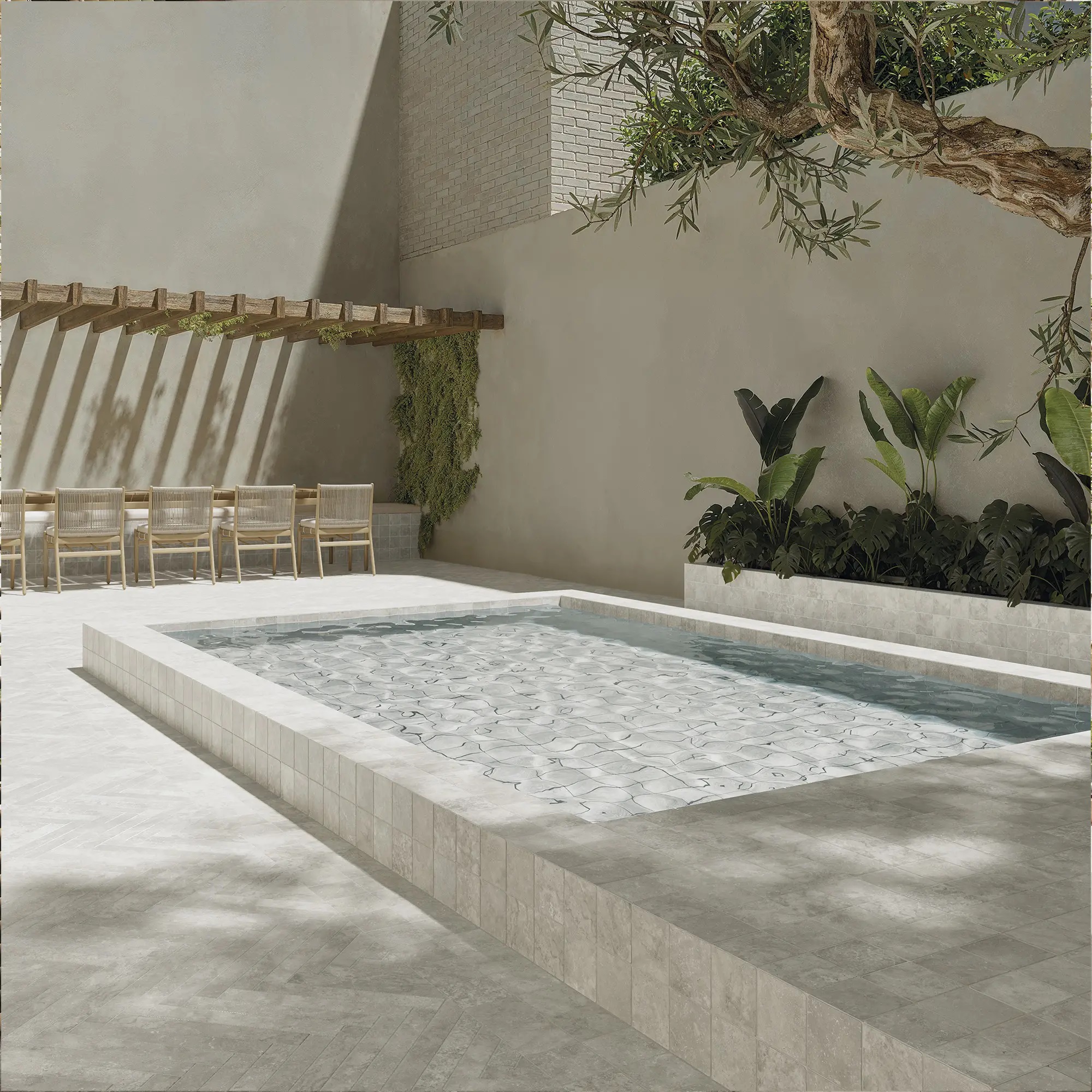 136588 На пол Cross Cut Walnut 4.6x37.5 - фото 24