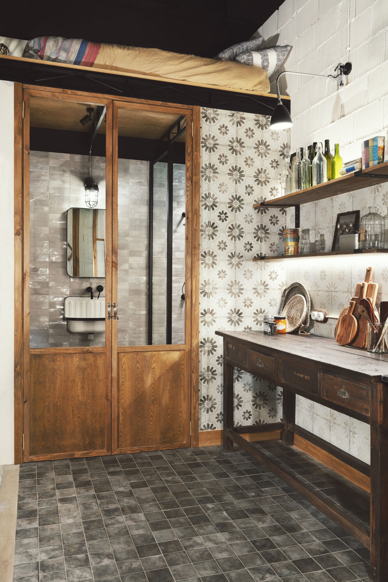 38168 На пол Fs Blume Blue 45x45x0.95 - фото 14