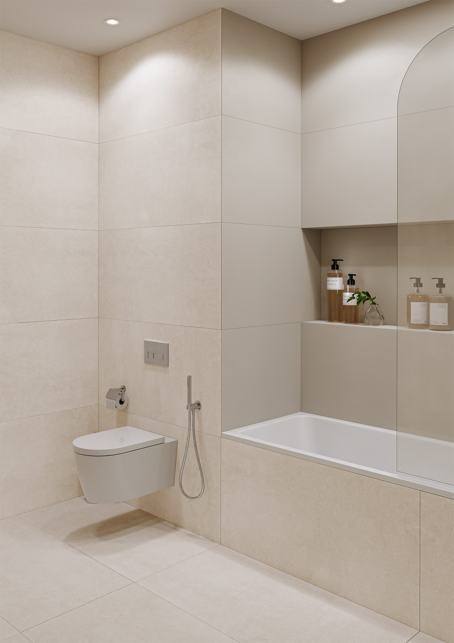 На пол Rizzi Slate Bianco Matt 60x120 - фото 9