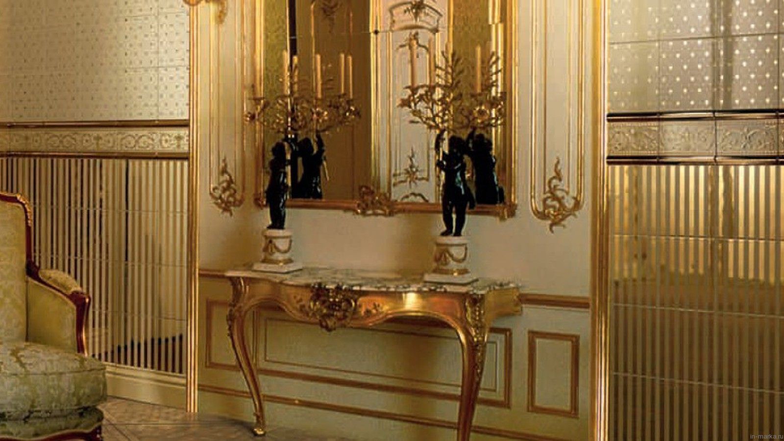 Бордюр Grand Elegance Gold Sigaro Oro - фото 6
