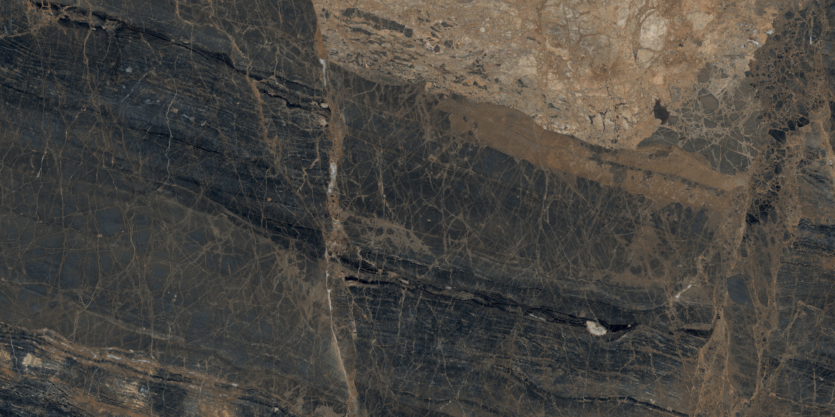На пол Lunar Marron Коричневый матовый+гл.чернила 80х160 - фото 3