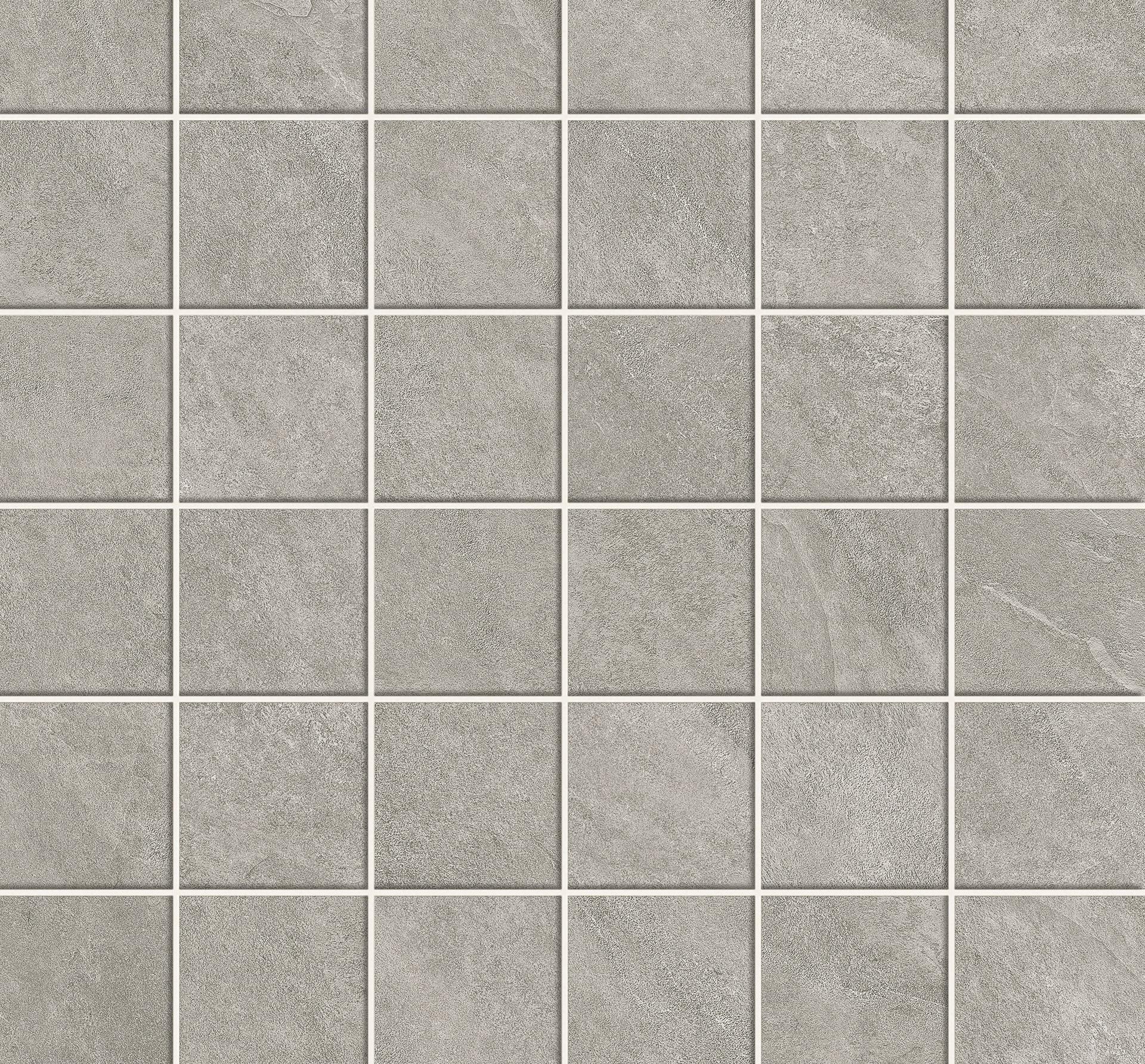 610110001515 На пол Rinascente Slate Silver Mosaic 30x30