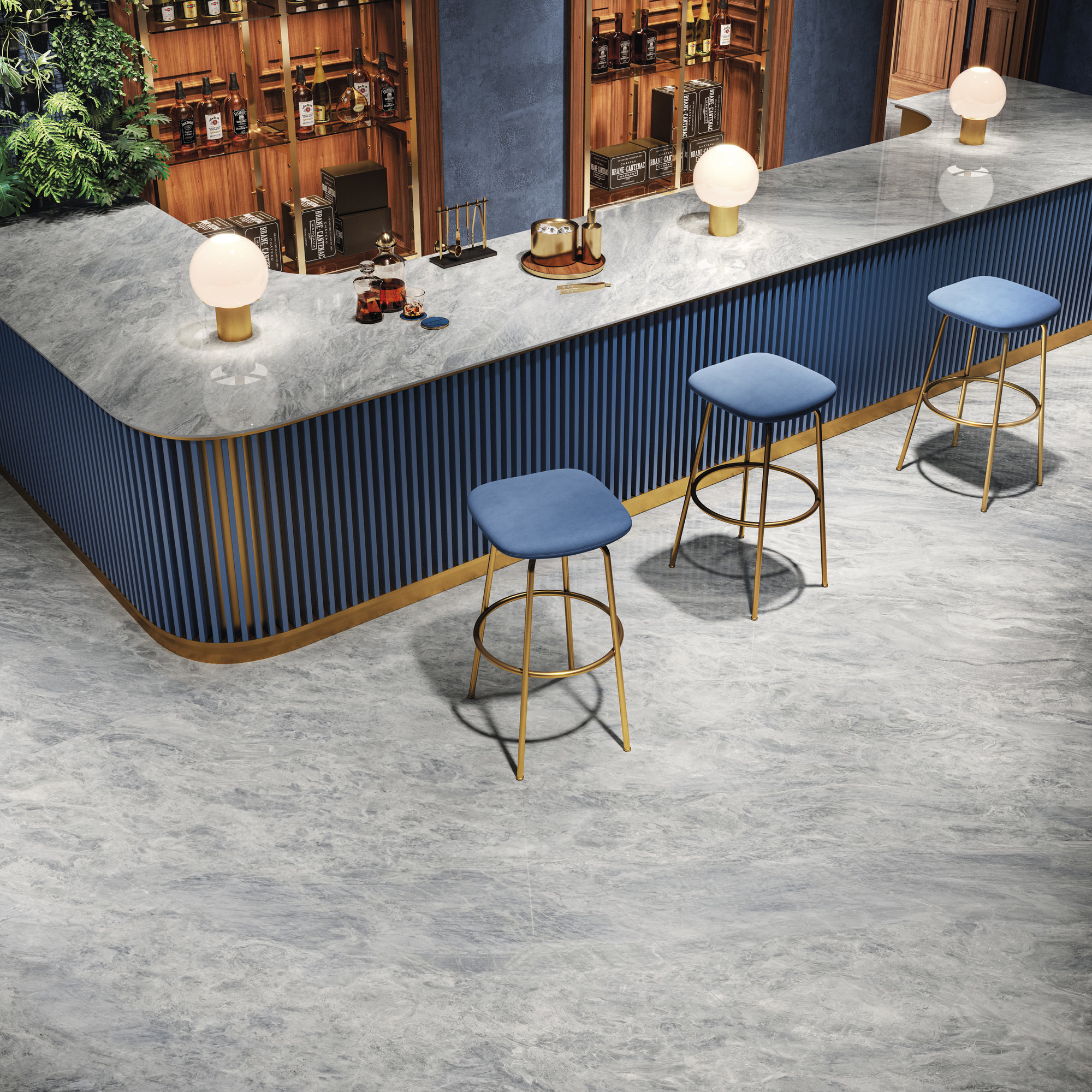 SY315338MF6 На пол Marmi Maxfine Black Marquinia Silky 150x300 - фото 27