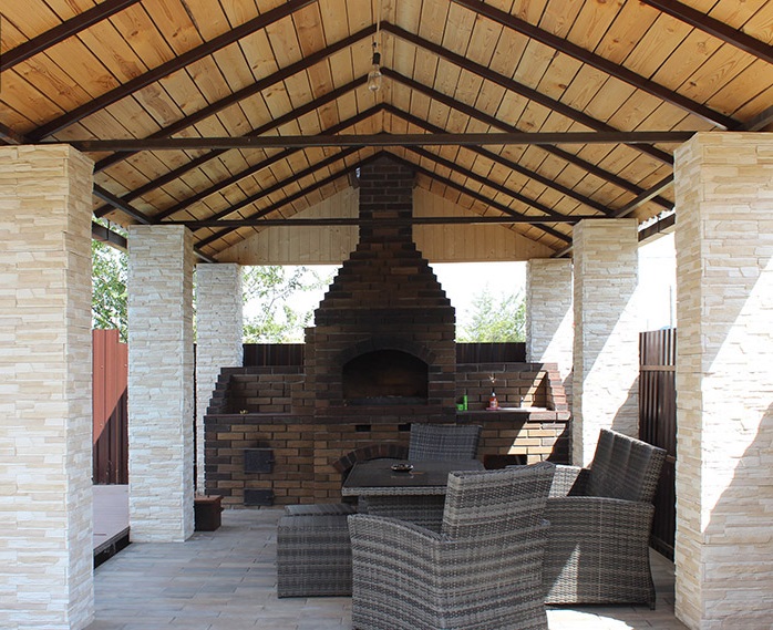 На стену Скала Белая Угол 85х185x92 - фото 5