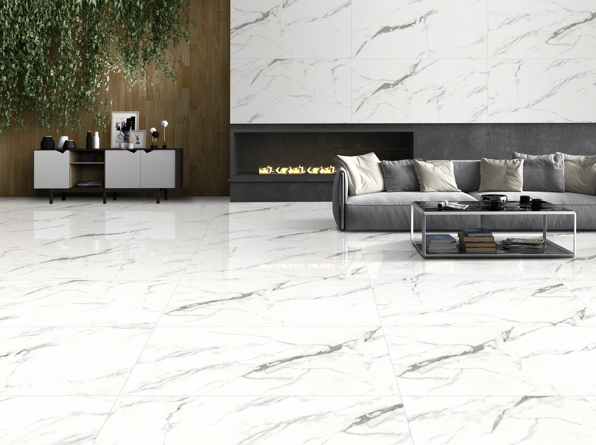 ENMAR1030MT60120 На пол Marble Mystic White Matt - фото 14