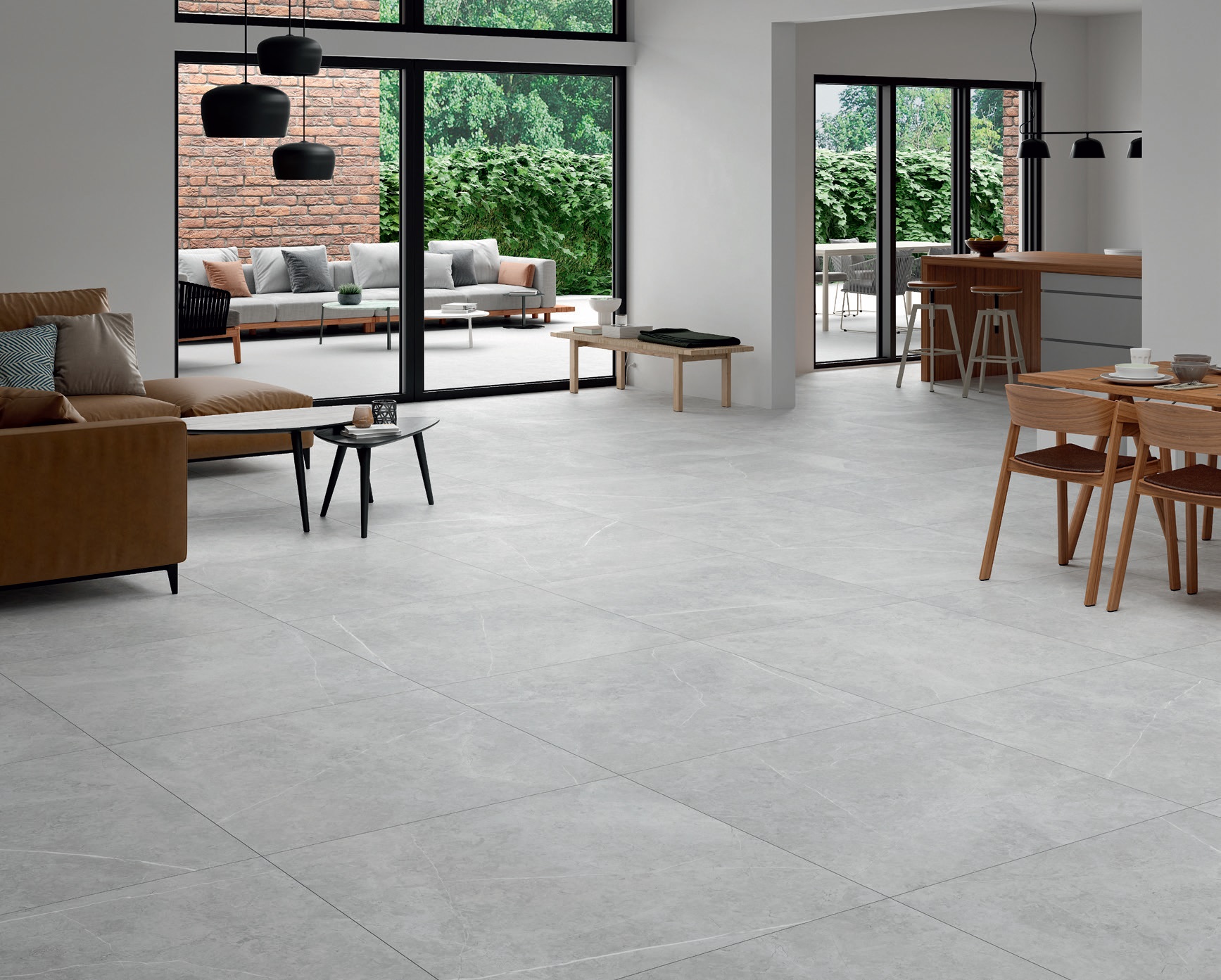 CAN5NORODDKA На пол Northon Light Grey MT Rect 60x120 - фото 3