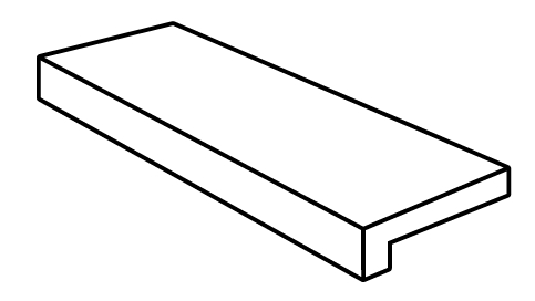 25203 Ступень Ground P.V. Silver SF/20X60/R 20x60