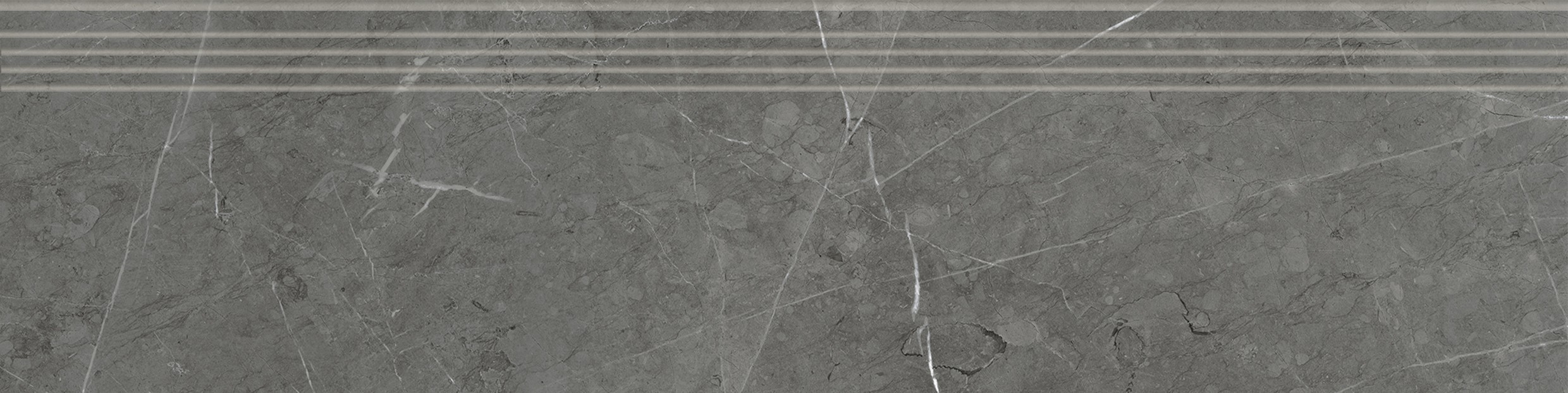 K-2203/LR/st01/294х1200x10 Ступень Skala Dark Grey 120x29.4 Лаппатированная st01 10мм
