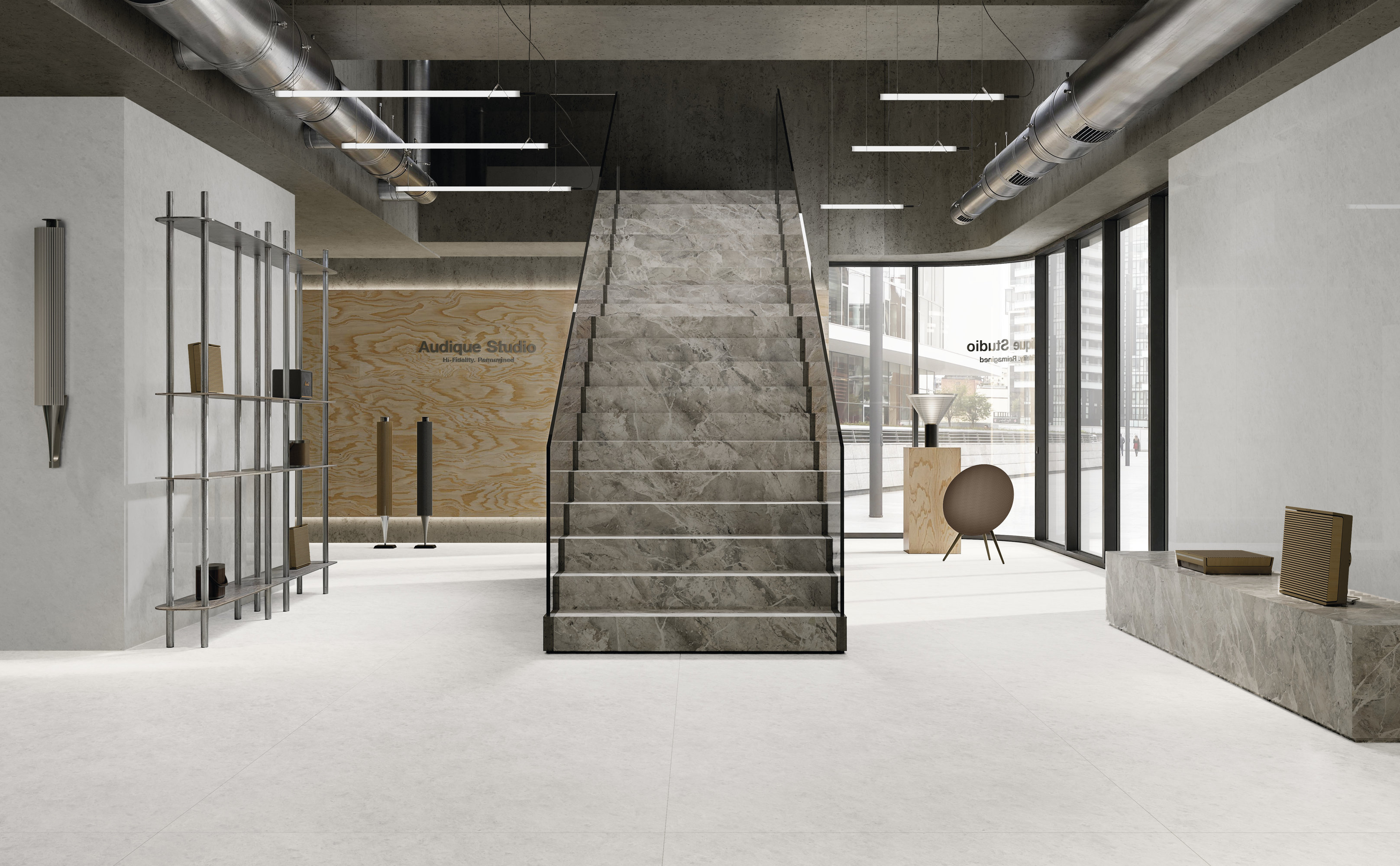 MMF33861530 На пол Maximum Marmi Opal White Feel 300х150 - фото 8