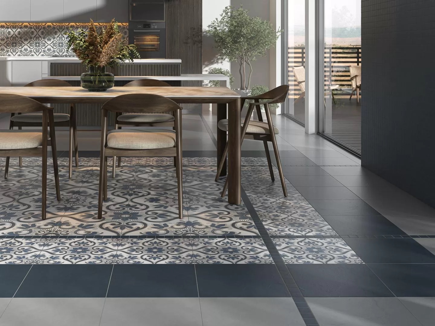 DD642120R/GCF Ступень Про Чементо Клееная Зеленый Матовый 33x60 - фото 42