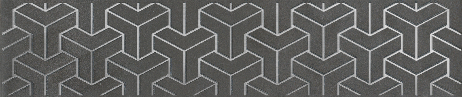 AD/D569/6400 Бордюр Ломбардиа Cen. Антрацит