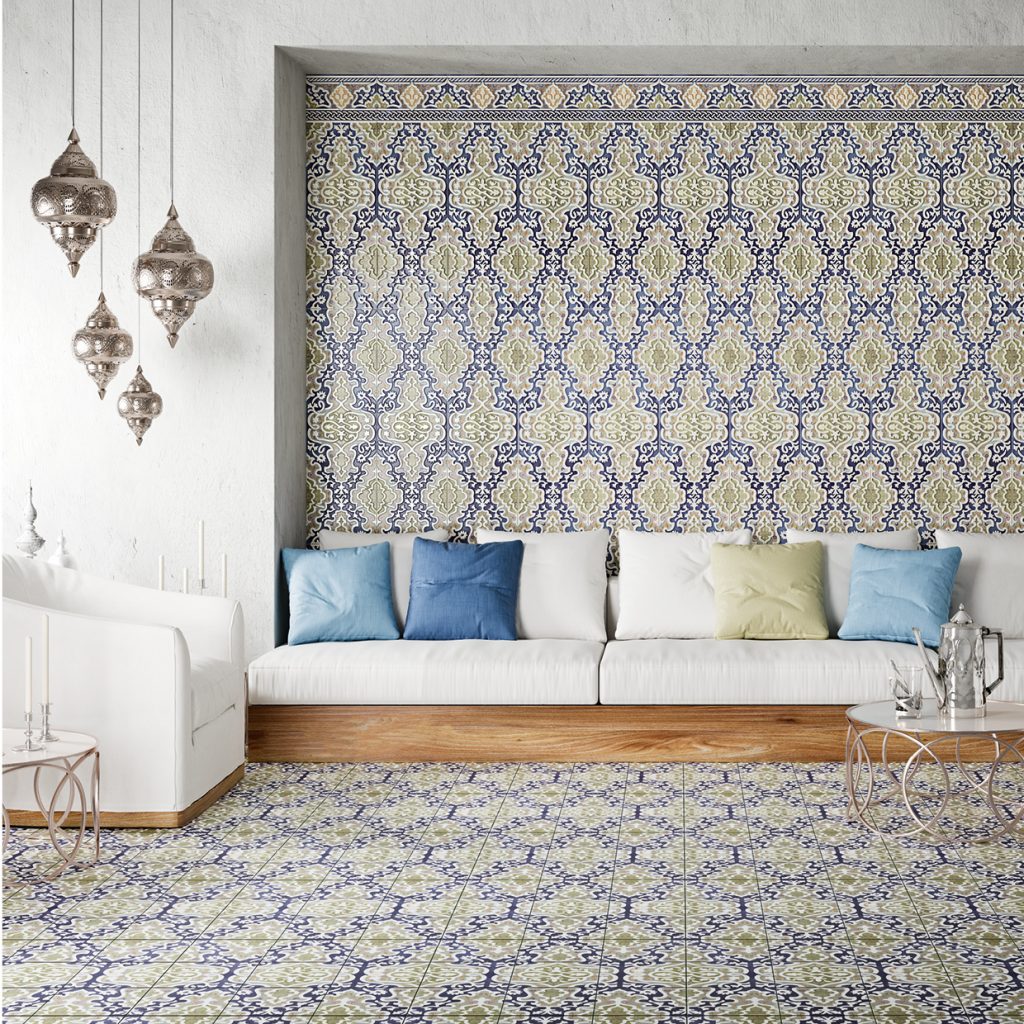 Бордюр Tawriq Cenefa Gold 9x29.75 - фото 2