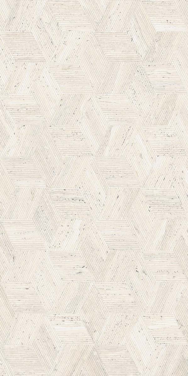 PF60012698 На стену Sensi Roma Cube Ivory Nat Ret 3D 60x120