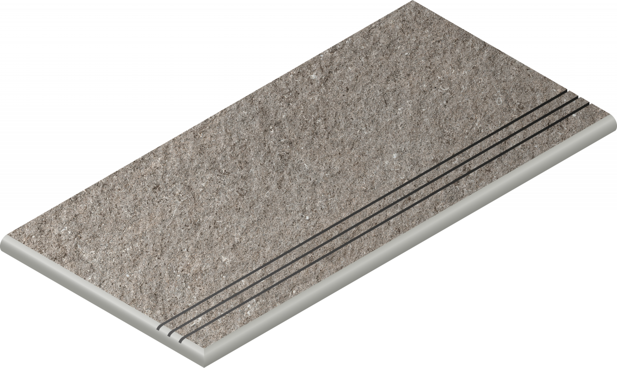 620040000157 Ступень Discover X2 Grey Gradino Round Grip Sx 30x60