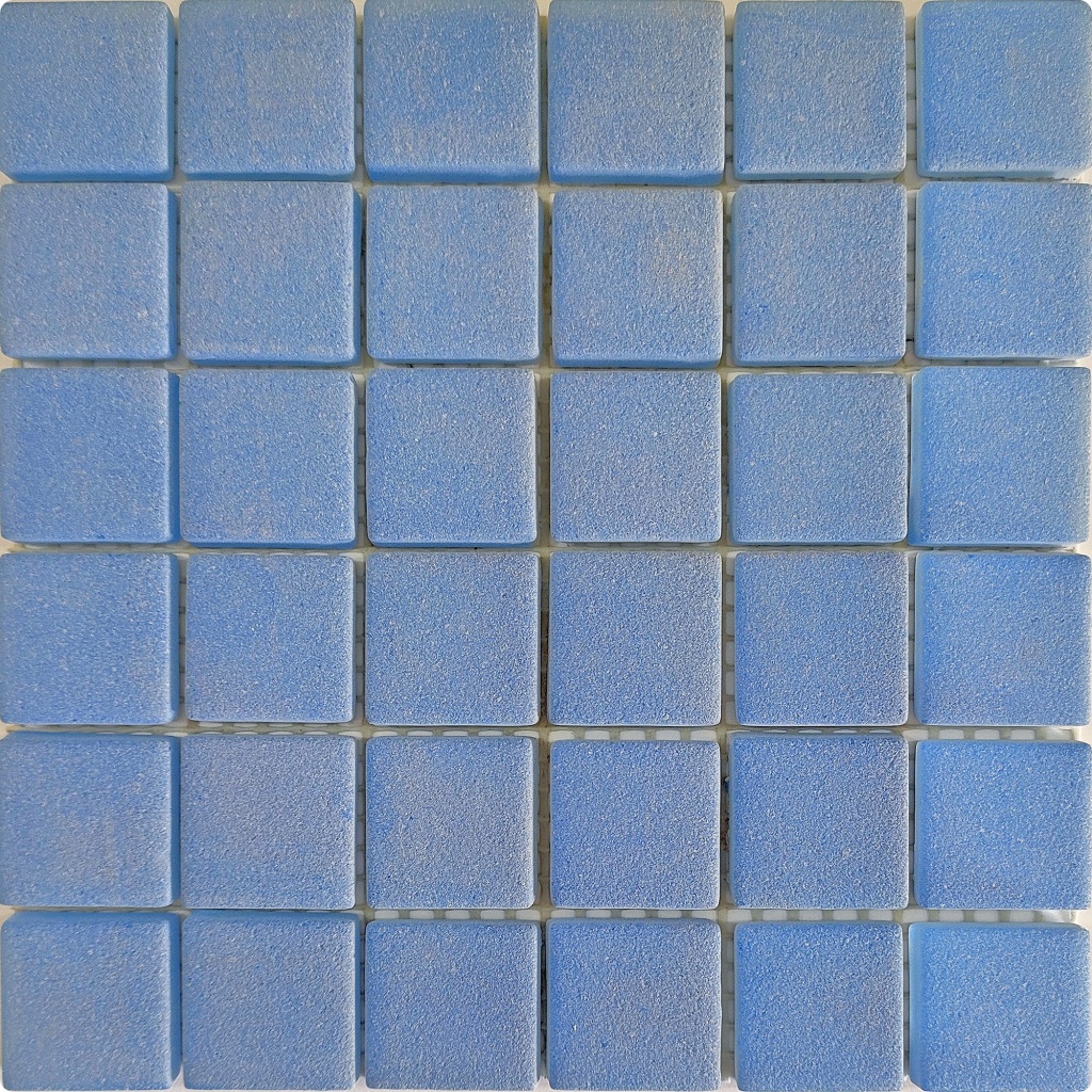 МС 4110 На пол Сокровища России Аквамарин светло-голубой матовый 23х23 300x300