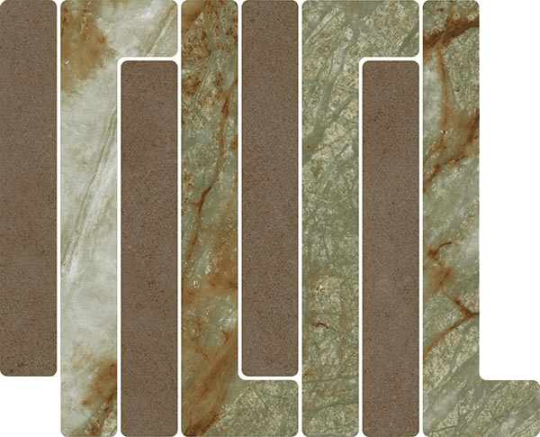 41W4 Декор Tandem Mosaico Trellick Faroe Mokka 30x24.2