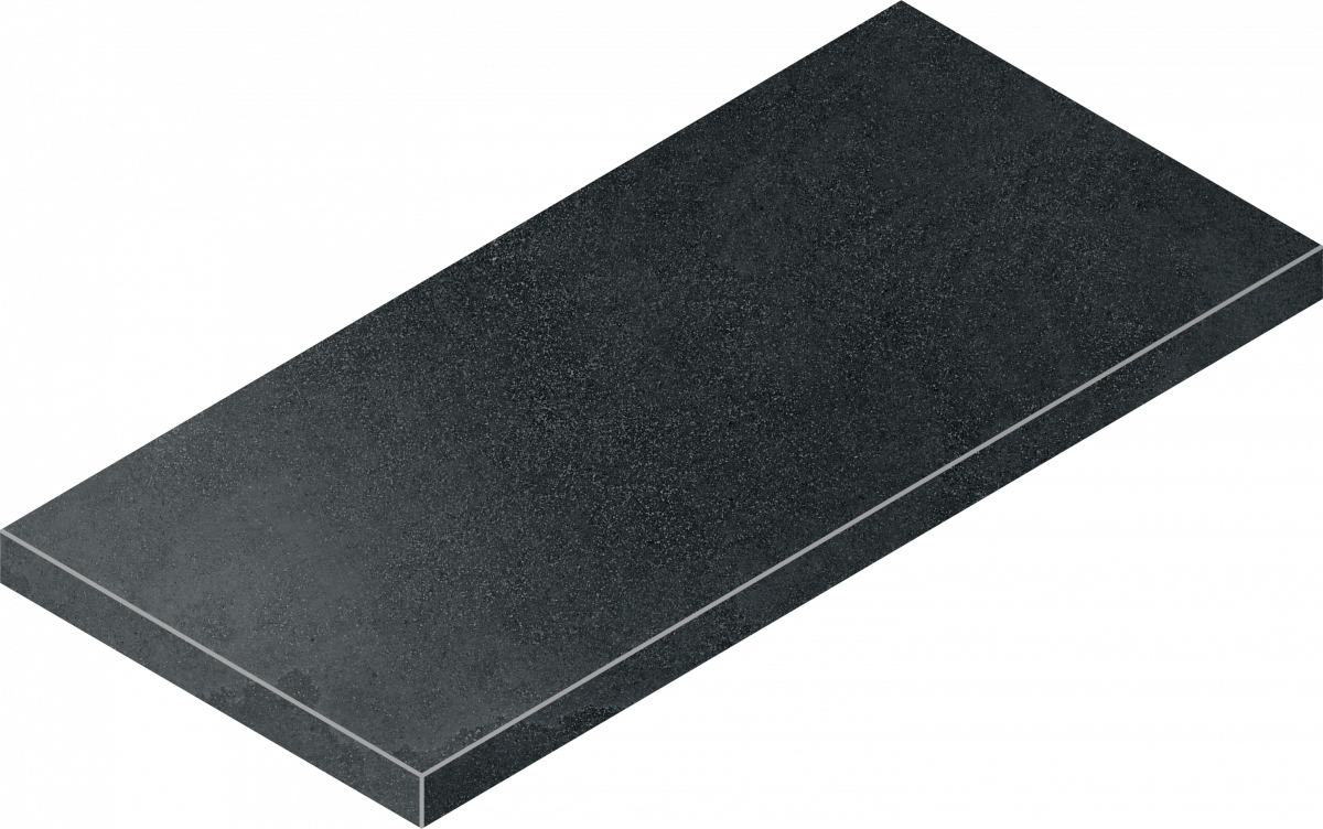 620070000825 Ступень Materia Титанио 60 Угловая Левая Патинированная