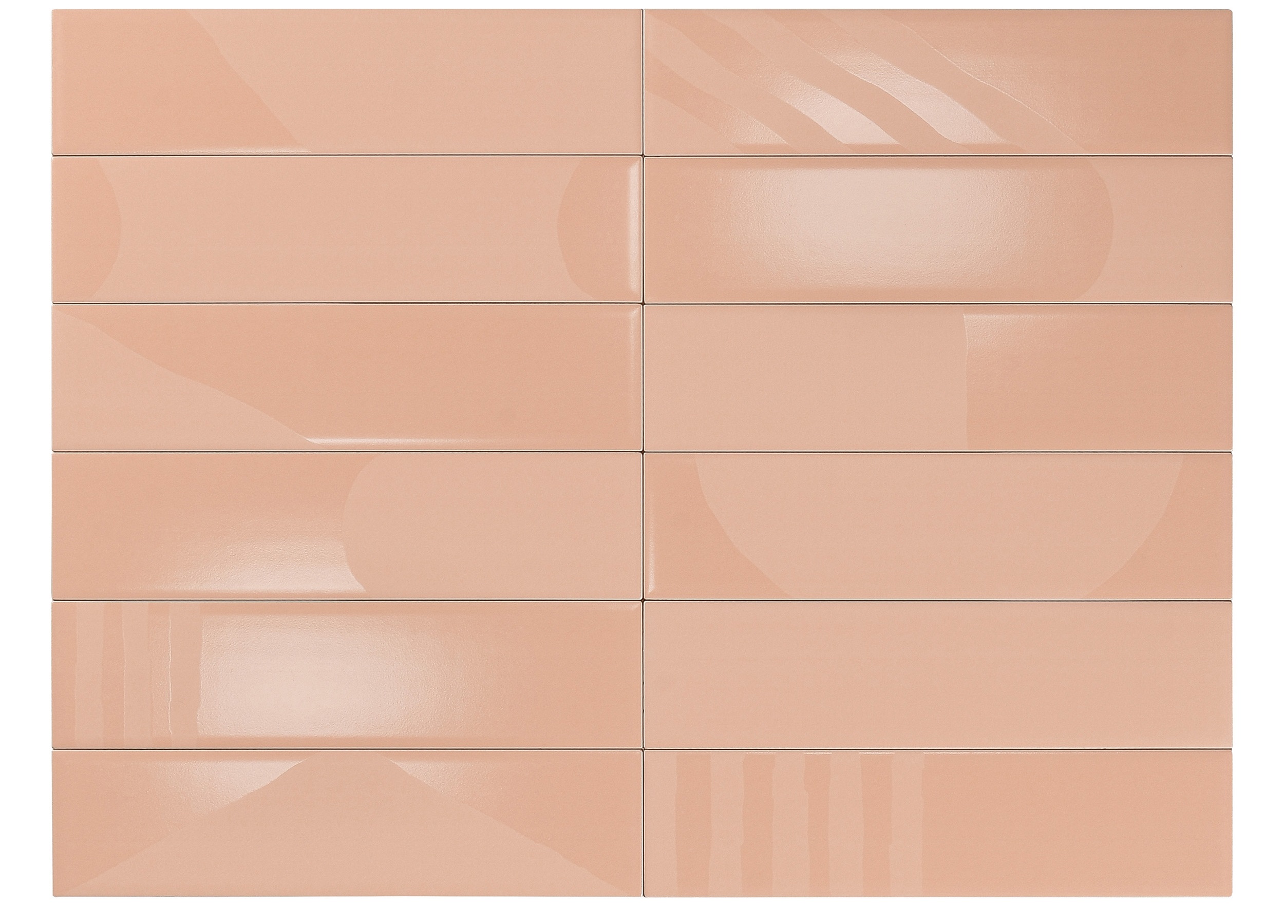 На стену Rivera Soft Peach 7.5x30 - фото 2