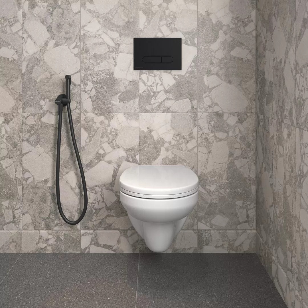 KML2FMF002BR Плинтус Рабат Стоун серый матовый обрезной 30x12x1.3 - фото 11