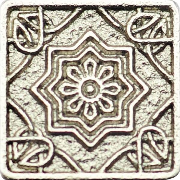 Декоративная вставка Kavarti Nickel Maghrib Nickel 3x3