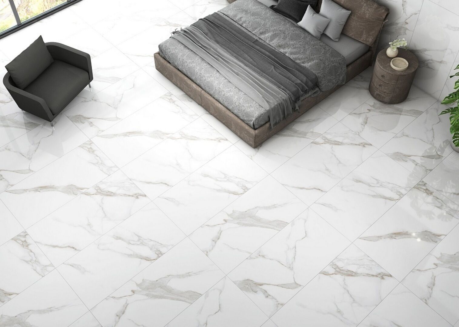 N20488 На пол Grand Classic Tokyo Grey Polished 80x160 - фото 6