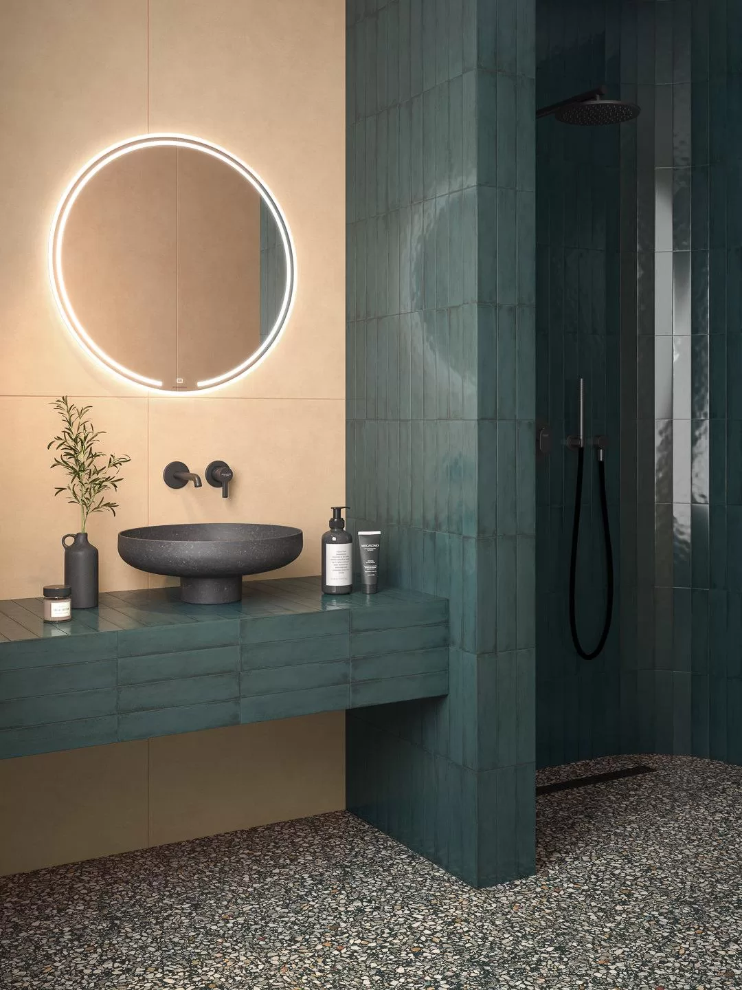 KM3030M0191N На стену Таделакт Серый светлый матовый 29.8x29.8x0.35 - фото 29