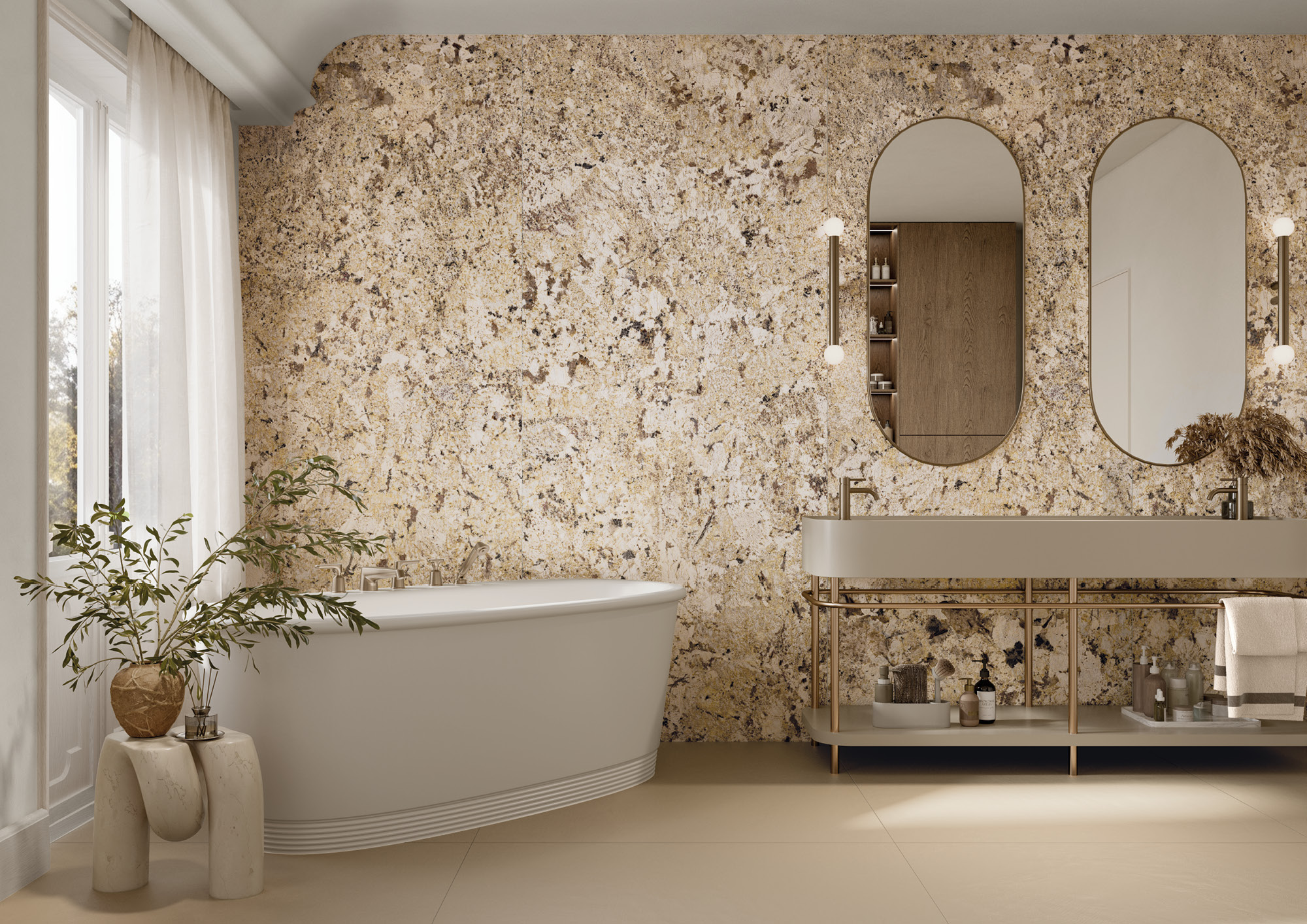 292101 На пол Graniti Terranova Materic Touch Ret 6mm 120x280 - фото 4