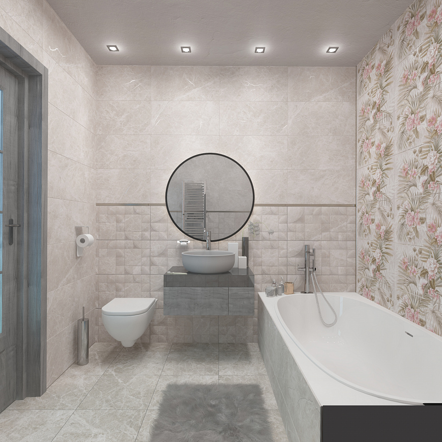 Декор Livorno Beige Mosaic 30х30 - фото 3