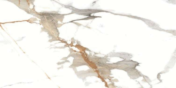 На пол Marble 5.5mm Classic Carrara carving 9 mm 120x60