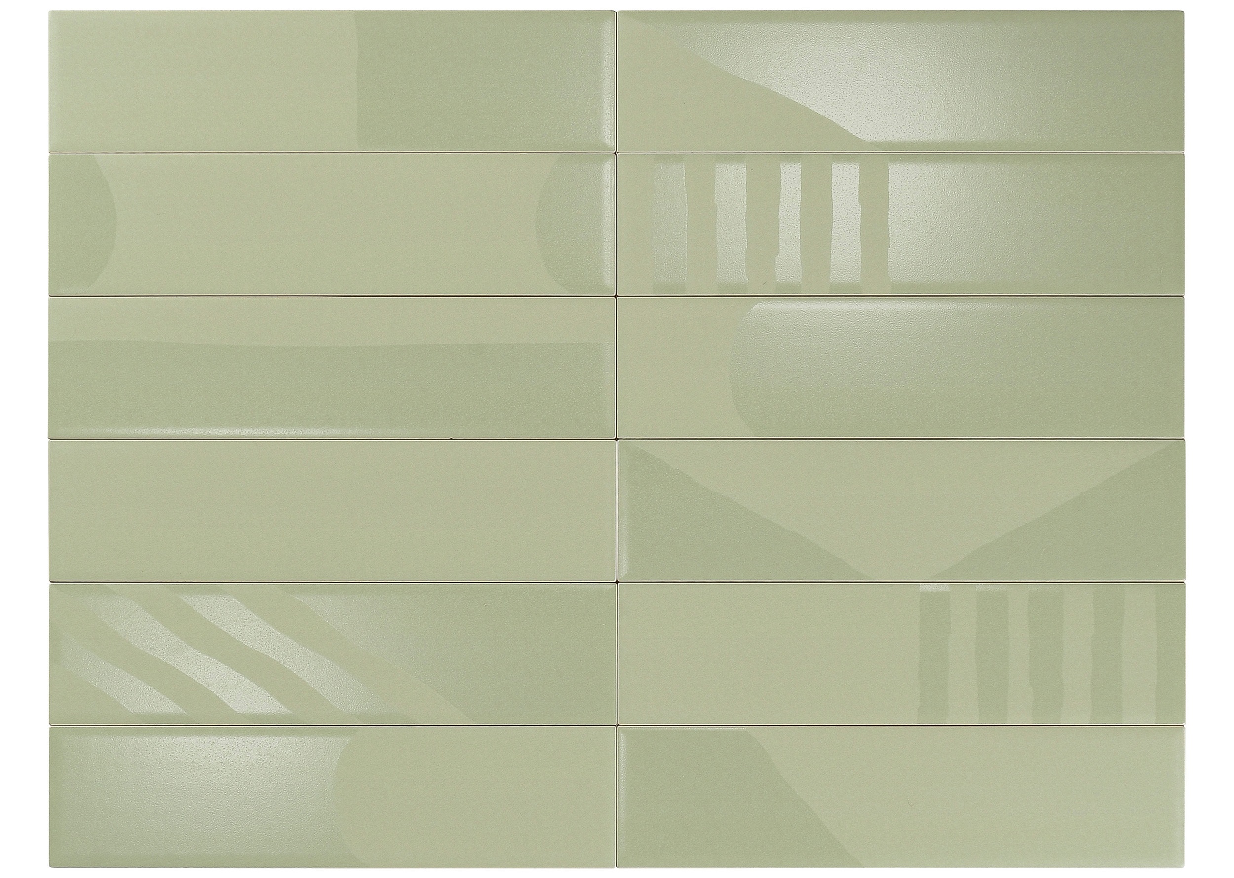 На стену Rivera Mist Green 7.5x30 - фото 2