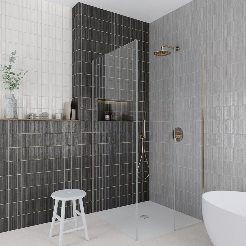 На стену Kirei Dark Gloss 32x62.5 - фото 28