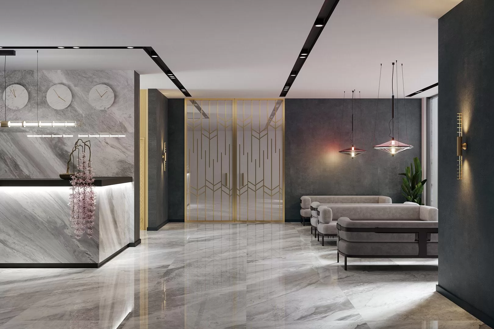 SL1232G0041R6 На пол Bardiglio/Бардилио Синий обрезной 119.5x320x0.6 - фото 5