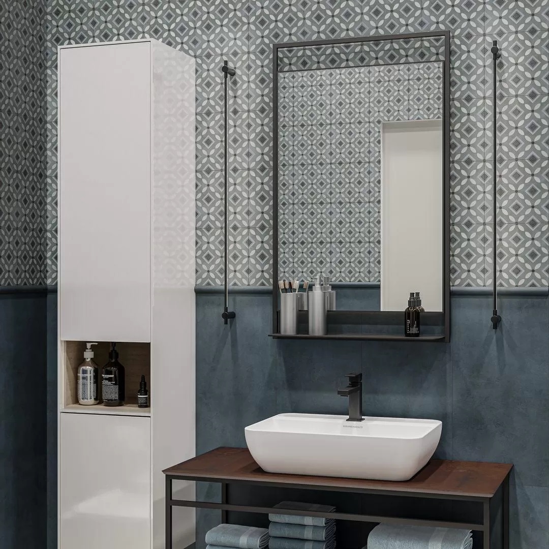 DD642120R/GCF Ступень Про Чементо Клееная Зеленый Матовый 33x60 - фото 29