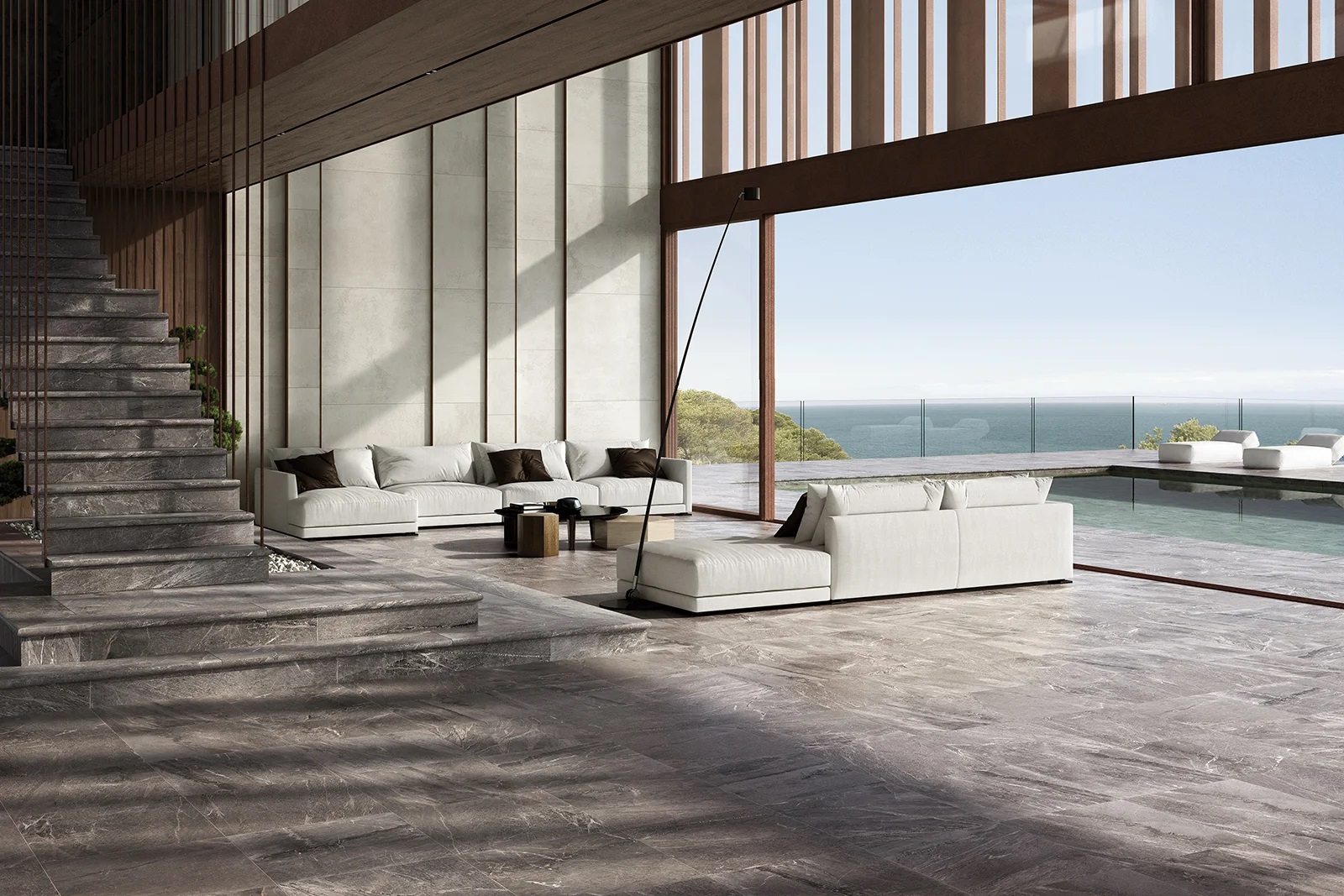 Плинтус Imperial Remate Peldano Recto Ceniza R11 30х330х7.5 - фото 9