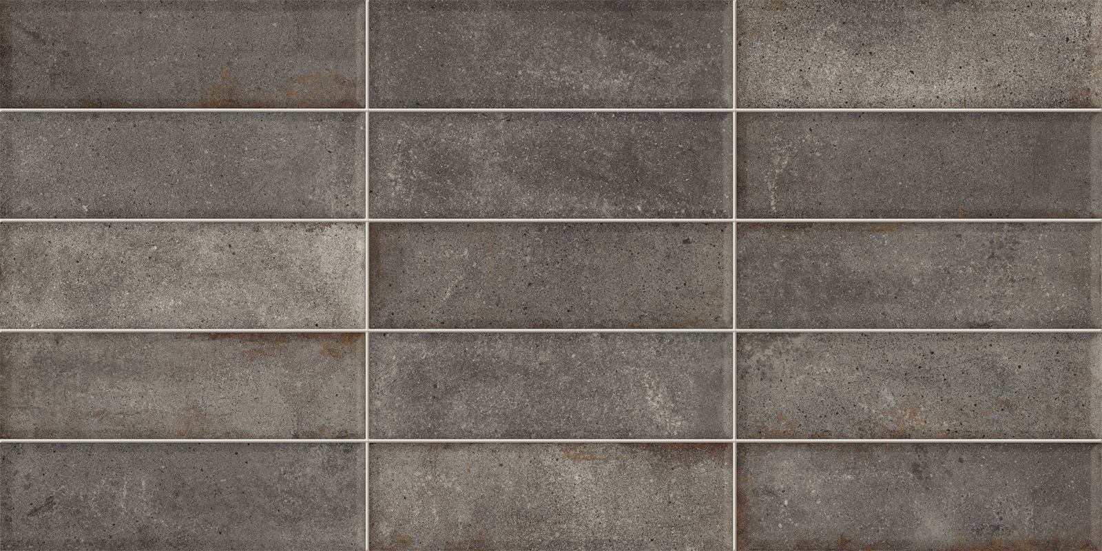 WT36ELR17 На стену Elbrus Brick Graphite 300x600x9 - фото 8