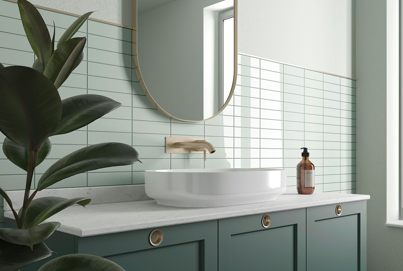 28471  На стену Costa Nova Praia Tansy Green Glossy - фото 26