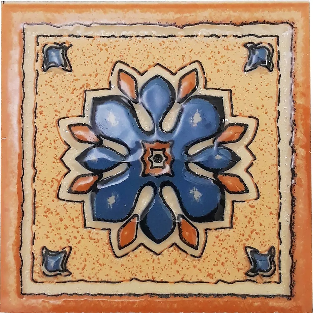 ВК 06 Декоративная вставка Керамические вставки Котто 6х6