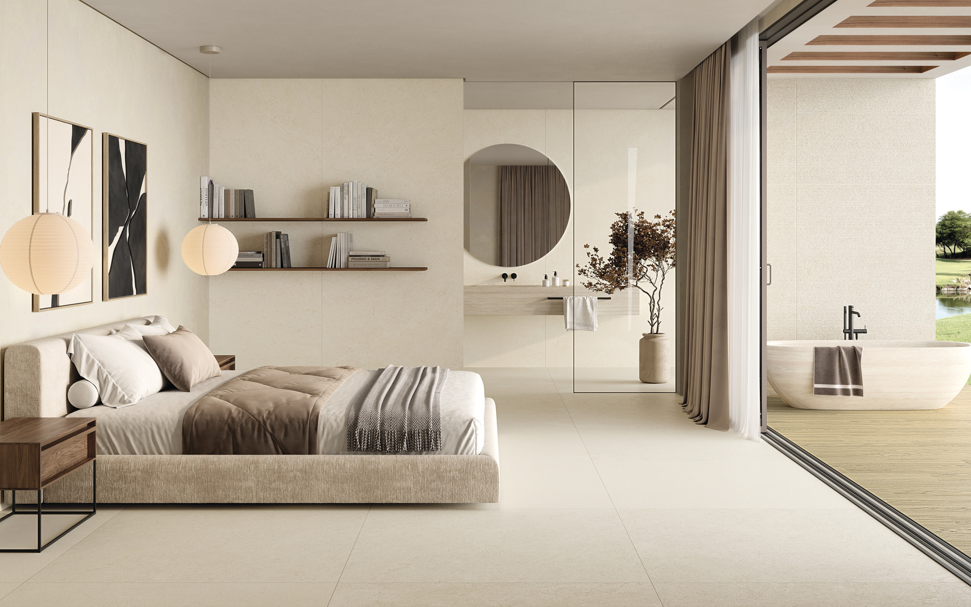 8929984 На пол Victorian Stone Moon Cream Structured 120x60 - фото 41