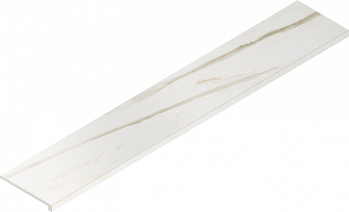 620070002623 Ступень Stellaris Carrara Ivory Scalino Angolare Dx 33x160