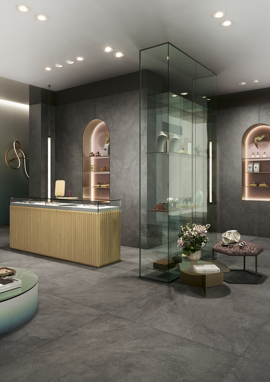 LS6P510 На пол Pulse Shell Nat 6 mm 120x278 - фото 12