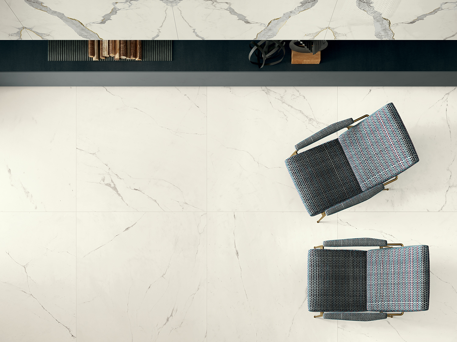 EK6VA33 На пол Vanity Onice Royal Touch 6.5 mm 120x278 - фото 7