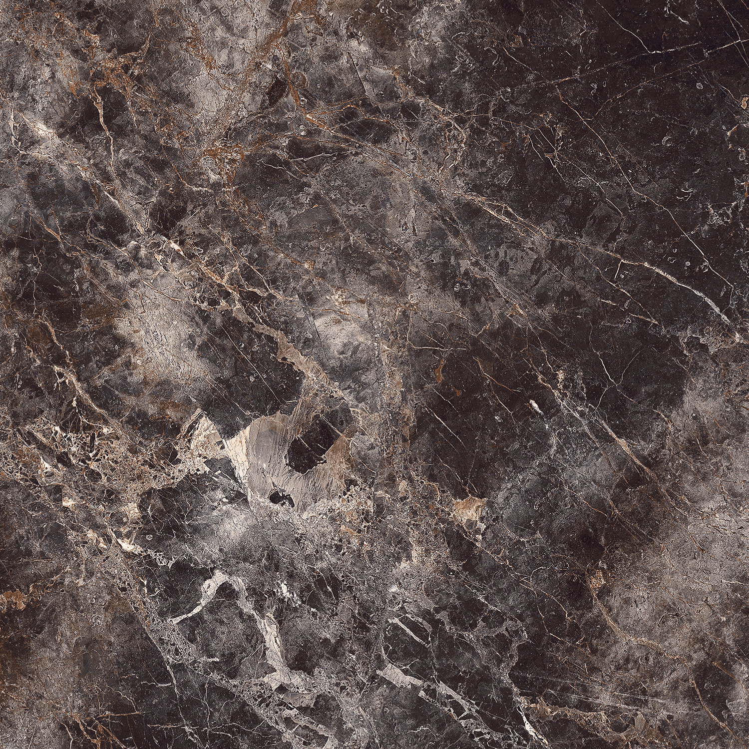 На пол Florian Choco High Glossy 60x60 - фото 7