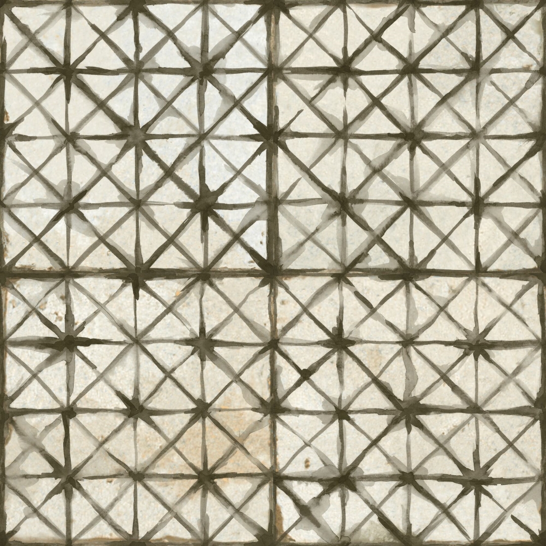 38312 На пол Fs Temple Black 45x45x0.95 - фото 6