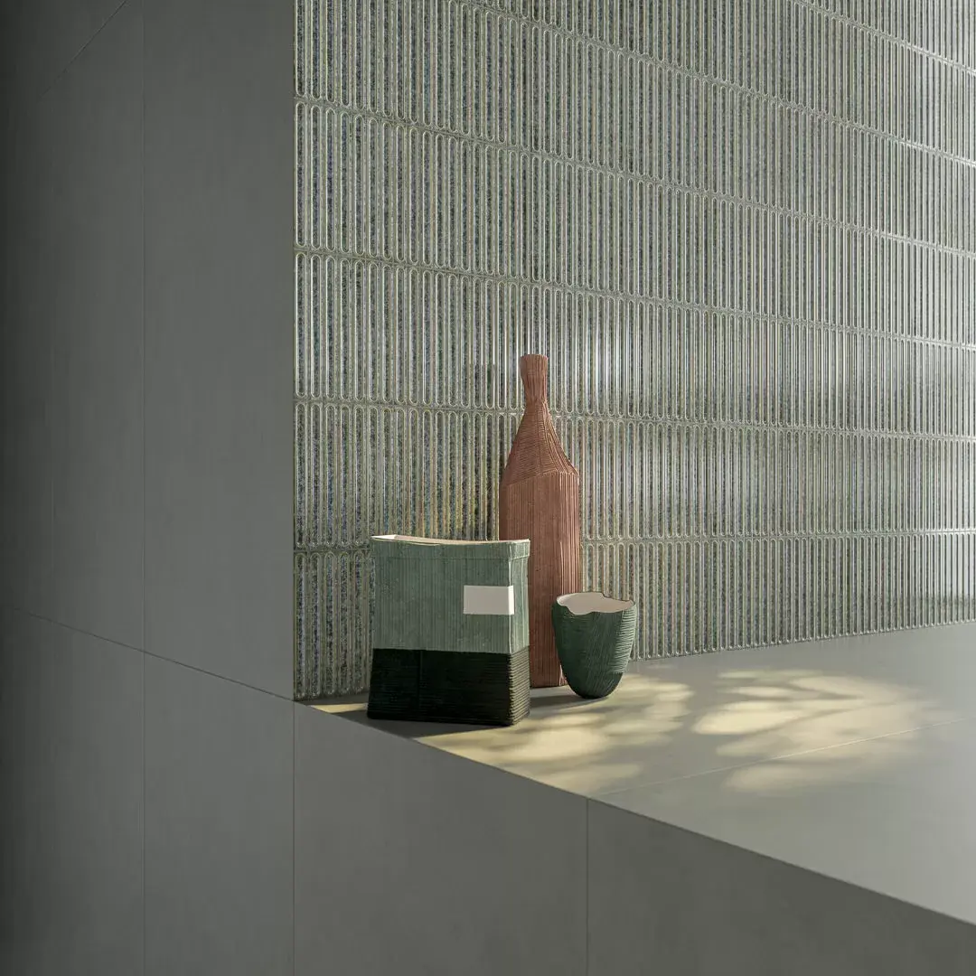 KMD2SOB005BN Декор Далия Чипсет фиолетовый глянцевый 20x20x0.95 - фото 11