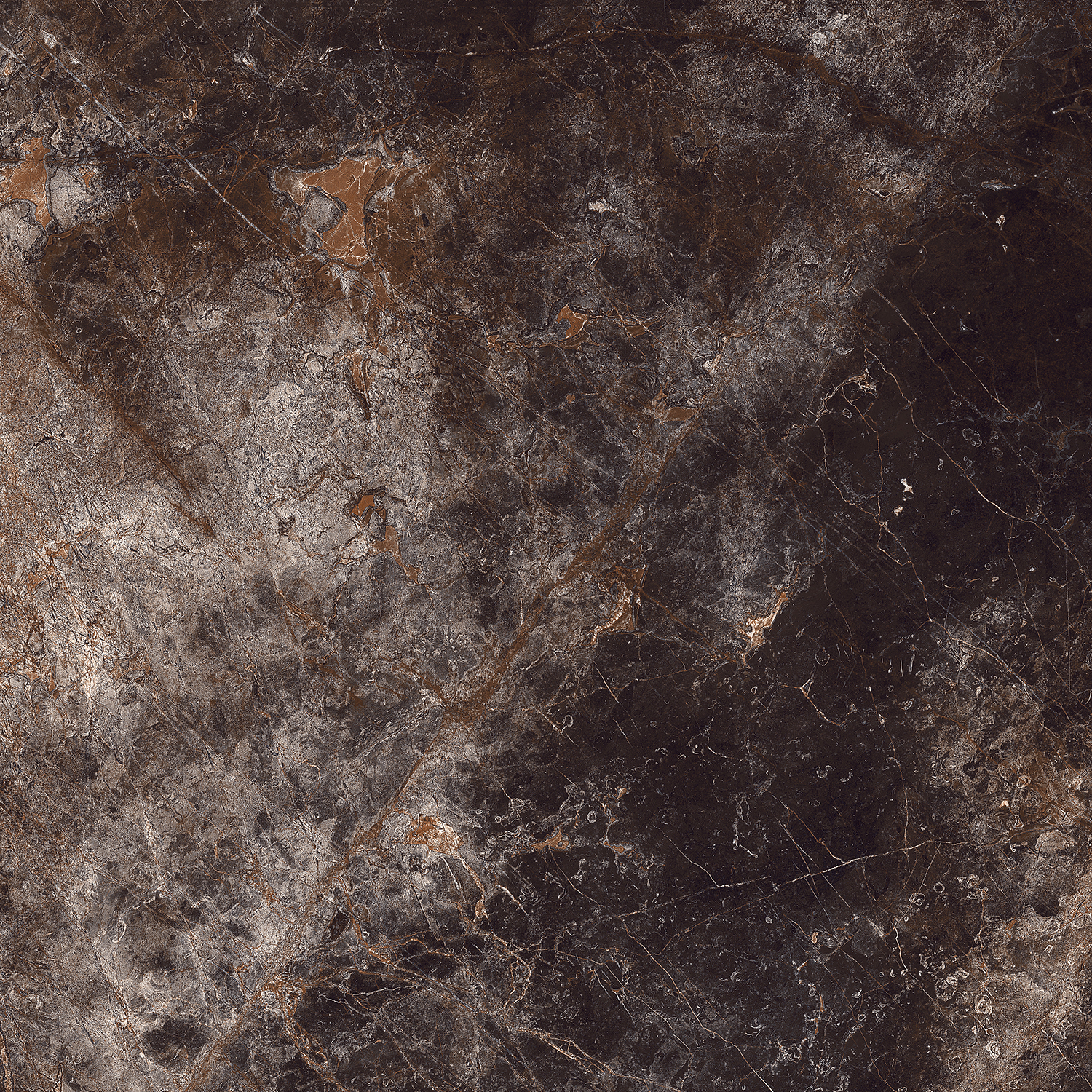 На пол Florian Choco High Glossy 60x60 - фото 3