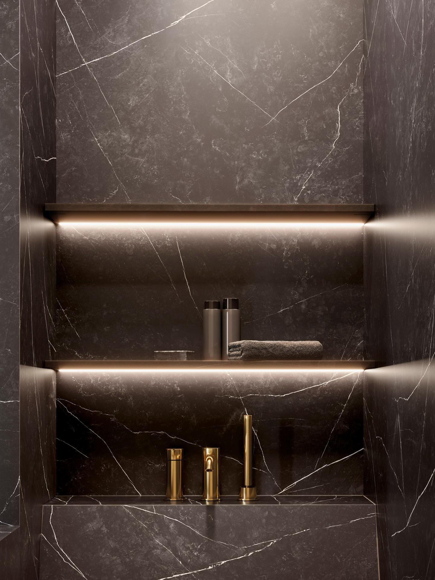 100332609 На пол Liem Black Grey Nature 120x270 - фото 10