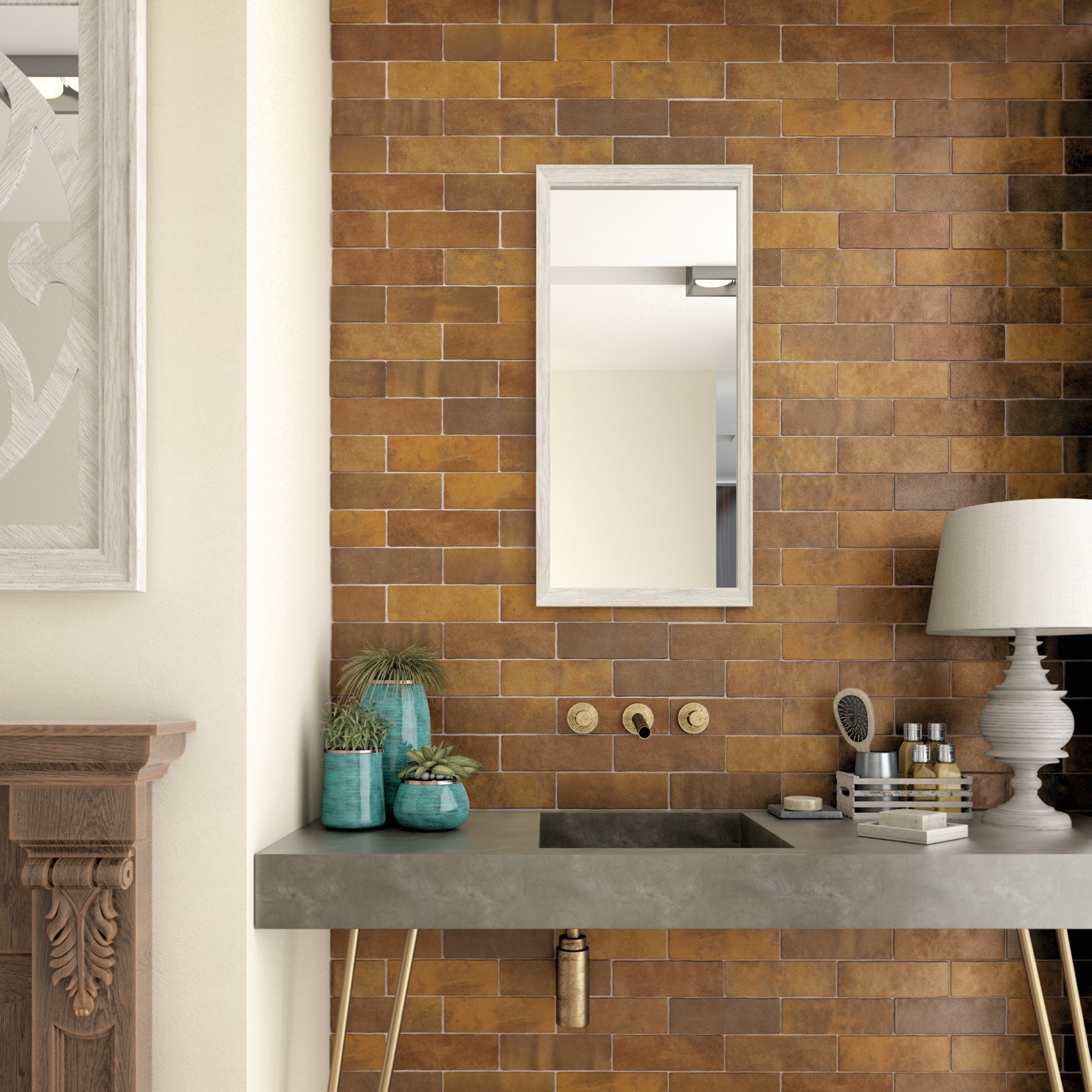 24472 На стену Artisan Graphite 6.5x20 - фото 13